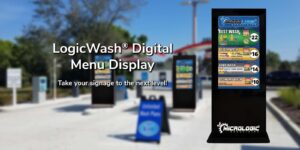 LogicWash® Digital Menu Display